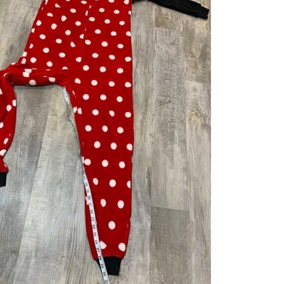 NWOT Disney Park Women Minnie Mouse Long Sleeve One Piece Pajama - Picture 16 of 16